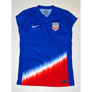 Nike USA 2024 away Authentic Soccer Jersey Blue Tie Dye Size Small Mens